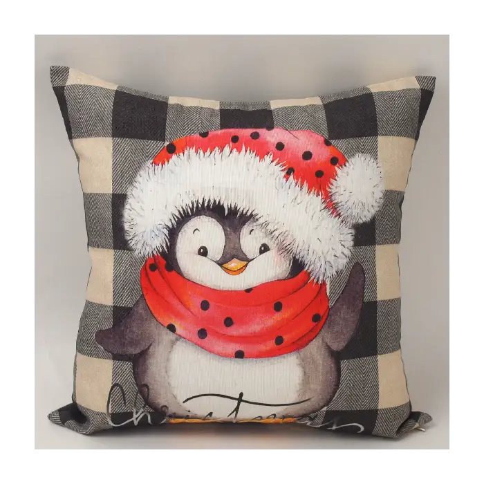 Božićna jastučnica Pingvin